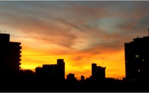 Céu de julho
